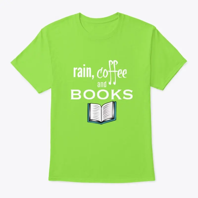 rain, coffee and BOOKS